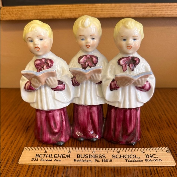 Vintage Chase Porcelain Choir Boys - Picture 4 of 7